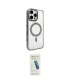 ieg™ iPhone 16 Pro Kılıf Doruk Doku Özel Seri - Şeffaf Pasifik Cam Ekran Koruyucu