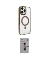 ieg™ iPhone 16 Pro Kılıf Doruk Doku Özel Seri - Siyah Bilvis 3D Mat Cam Ekran Koruyucu