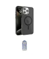 ieg™ iPhone 16 Pro Kılıf Doruk Doku Özel Seri - Siyah Joko Magic 5D Cam
