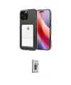 ieg™ iPhone 16 Pro Kılıf Doruk Klasik Koleksiyonu - Siyah Bilvis 3D Cam Ekran Koruyucu