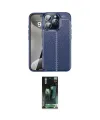 ieg™ iPhone 16 Pro Kılıf Doruk Klasik Özel Seri - Siyah 360 Mat Full Body Arka Koruyucu