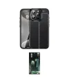 ieg™ iPhone 16 Pro Kılıf Doruk Klasik Özel Seri - Siyah 360 Mat Full Body Arka Koruyucu