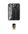 ieg™ iPhone 16 Pro Kılıf Doruk Klasik Özel Seri - Siyah Buffer Cam Ekran Koruyucu