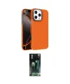 ieg™ iPhone 16 Pro Kılıf Doruk Serisi - Siyah 360 Mat Full Body Arka Koruyucu