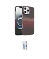 ieg™ iPhone 16 Pro Kılıf Doruk Serisi - Siyah Bilvis 0.18mm Plus Cam Ekran Koruyucu