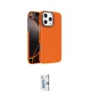 ieg™ iPhone 16 Pro Kılıf Doruk Serisi - Siyah Bilvis 0.18mm Plus Cam Ekran Koruyucu