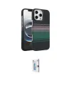 ieg™ iPhone 16 Pro Kılıf Doruk Serisi - Siyah Bilvis 0.18mm Plus Cam Ekran Koruyucu