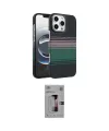 ieg™ iPhone 16 Pro Kılıf Doruk Serisi - Siyah Bilvis 3D Mat Cam Ekran Koruyucu