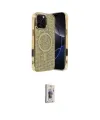 ieg™ iPhone 16 Pro Kılıf Eksen Çizgi - Siyah Bilvis 3D Cam Ekran Koruyucu