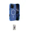 ieg™ iPhone 16 Pro Kılıf Eksen Çizgi - Siyah Bilvis 3D Cam Ekran Koruyucu