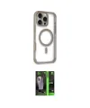 ieg™ iPhone 16 Pro Kılıf Eksen Klasik Koleksiyonu - Şeffaf 360 Full Body Arka Koruyucu