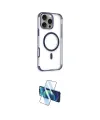 ieg™ iPhone 16 Pro Kılıf Eksen Klasik Koleksiyonu - Siyah 3D Antistatik Cam Ekran Koruyucu