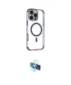 ieg™ iPhone 16 Pro Kılıf Eksen Klasik Koleksiyonu - Siyah 3D Antistatik Seramik Nano Ekran Koruyucu