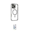 ieg™ iPhone 16 Pro Kılıf Eksen Klasik Koleksiyonu - Siyah Bilvis 0.18mm Plus Cam Ekran Koruyucu
