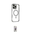 ieg™ iPhone 16 Pro Kılıf Eksen Klasik Koleksiyonu - Siyah Bilvis 3D Cam Ekran Koruyucu