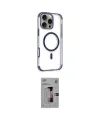 ieg™ iPhone 16 Pro Kılıf Eksen Klasik Koleksiyonu - Siyah Bilvis 3D Mat Cam Ekran Koruyucu