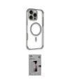 ieg™ iPhone 16 Pro Kılıf Eksen Klasik Koleksiyonu - Siyah Bilvis 3D Mat Cam Ekran Koruyucu
