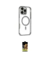 ieg™ iPhone 16 Pro Kılıf Eksen Klasik Koleksiyonu - Siyah Buffer Cam Ekran Koruyucu