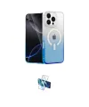 ieg™ iPhone 16 Pro Kılıf Eksen Minimal Özel Seri - Siyah 3D Antistatik Seramik Nano Ekran Koruyucu