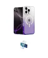 ieg™ iPhone 16 Pro Kılıf Eksen Minimal Özel Seri - Siyah 3D Antistatik Seramik Nano Ekran Koruyucu