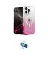 ieg™ iPhone 16 Pro Kılıf Eksen Minimal Özel Seri - Siyah 3D Antistatik Seramik Nano Ekran Koruyucu