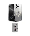 ieg™ iPhone 16 Pro Kılıf Eksen Minimal Özel Seri - Siyah Bilvis 3D Mat Cam Ekran Koruyucu