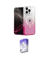 ieg™ iPhone 16 Pro Kılıf Eksen Minimal Özel Seri - Siyah Bilvis 5in1 3D Magic Cam Ekran Koruyucu