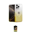 ieg™ iPhone 16 Pro Kılıf Eksen Minimal Özel Seri - Siyah Buffer Cam Ekran Koruyucu