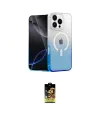 ieg™ iPhone 16 Pro Kılıf Eksen Minimal Özel Seri - Siyah Buffer Cam Ekran Koruyucu