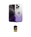 ieg™ iPhone 16 Pro Kılıf Eksen Minimal Özel Seri - Siyah Buffer Cam Ekran Koruyucu