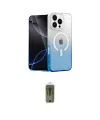 ieg™ iPhone 16 Pro Kılıf Eksen Minimal Özel Seri - Siyah Joko Magic 5D Hayalet Cam
