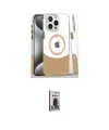 ieg™ iPhone 16 Pro Kılıf İz Asil Prime - Siyah Bilvis Hayalet Cam Ekran Koruyucu