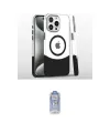 ieg™ iPhone 16 Pro Kılıf İz Asil Prime - Siyah Joko Magic 5D Cam