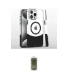 ieg™ iPhone 16 Pro Kılıf İz Asil Prime - Siyah Joko Magic 5D Hayalet Cam