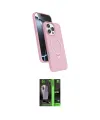 ieg™ iPhone 16 Pro Kılıf İz Işık Koleksiyonu - Şeffaf 360 Full Body Arka Koruyucu