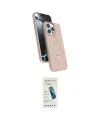 ieg™ iPhone 16 Pro Kılıf İz Işık Koleksiyonu - Şeffaf Pasifik Cam Ekran Koruyucu