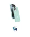 ieg™ iPhone 16 Pro Kılıf İz Işık Koleksiyonu - Siyah 3D Antistatik Seramik Nano Ekran Koruyucu