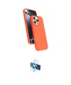 ieg™ iPhone 16 Pro Kılıf İz Işık Koleksiyonu - Siyah 3D Antistatik Seramik Nano Ekran Koruyucu