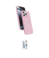 ieg™ iPhone 16 Pro Kılıf İz Işık Koleksiyonu - Siyah Bilvis 0.18mm Plus Cam Ekran Koruyucu