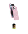 ieg™ iPhone 16 Pro Kılıf İz Işık Koleksiyonu - Siyah Buffer Cam Ekran Koruyucu
