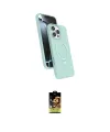 ieg™ iPhone 16 Pro Kılıf İz Işık Koleksiyonu - Siyah Buffer Cam Ekran Koruyucu