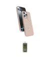 ieg™ iPhone 16 Pro Kılıf İz Işık Koleksiyonu - Siyah Joko Magic 5D Hayalet Cam