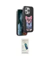 ieg™ iPhone 16 Pro Kılıf İz Minimal Koleksiyonu - Şeffaf Pasifik Cam Ekran Koruyucu