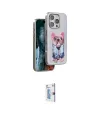 ieg™ iPhone 16 Pro Kılıf İz Minimal Koleksiyonu - Siyah Bilvis 0.18mm Plus Cam Ekran Koruyucu