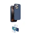 ieg™ iPhone 16 Pro Kılıf Kıvılcım Çizgi Serisi - Siyah 3D Antistatik Cam Ekran Koruyucu