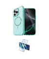 ieg™ iPhone 16 Pro Kılıf Kıvılcım Form Prime - Siyah 3D Antistatik Cam Ekran Koruyucu