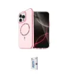 ieg™ iPhone 16 Pro Kılıf Kıvılcım Form Prime - Siyah Bilvis 0.18mm Plus Cam Ekran Koruyucu