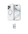 ieg™ iPhone 16 Pro Kılıf Kıvılcım Form Prime - Siyah Bilvis 0.18mm Plus Cam Ekran Koruyucu