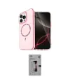 ieg™ iPhone 16 Pro Kılıf Kıvılcım Form Prime - Siyah Bilvis 3D Mat Cam Ekran Koruyucu