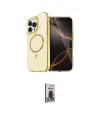 ieg™ iPhone 16 Pro Kılıf Kıvılcım Form Prime - Siyah Bilvis Hayalet Cam Ekran Koruyucu